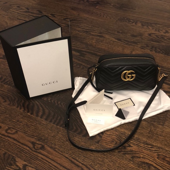 Gucci Handbags - Gucci GG Marmont Matelassé Small Bag
